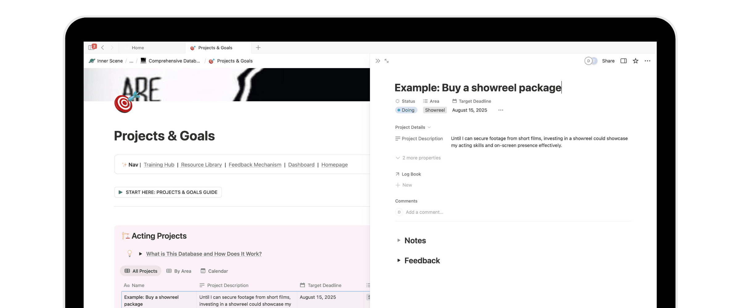 Inner Scene — Actor's Toolkit preview