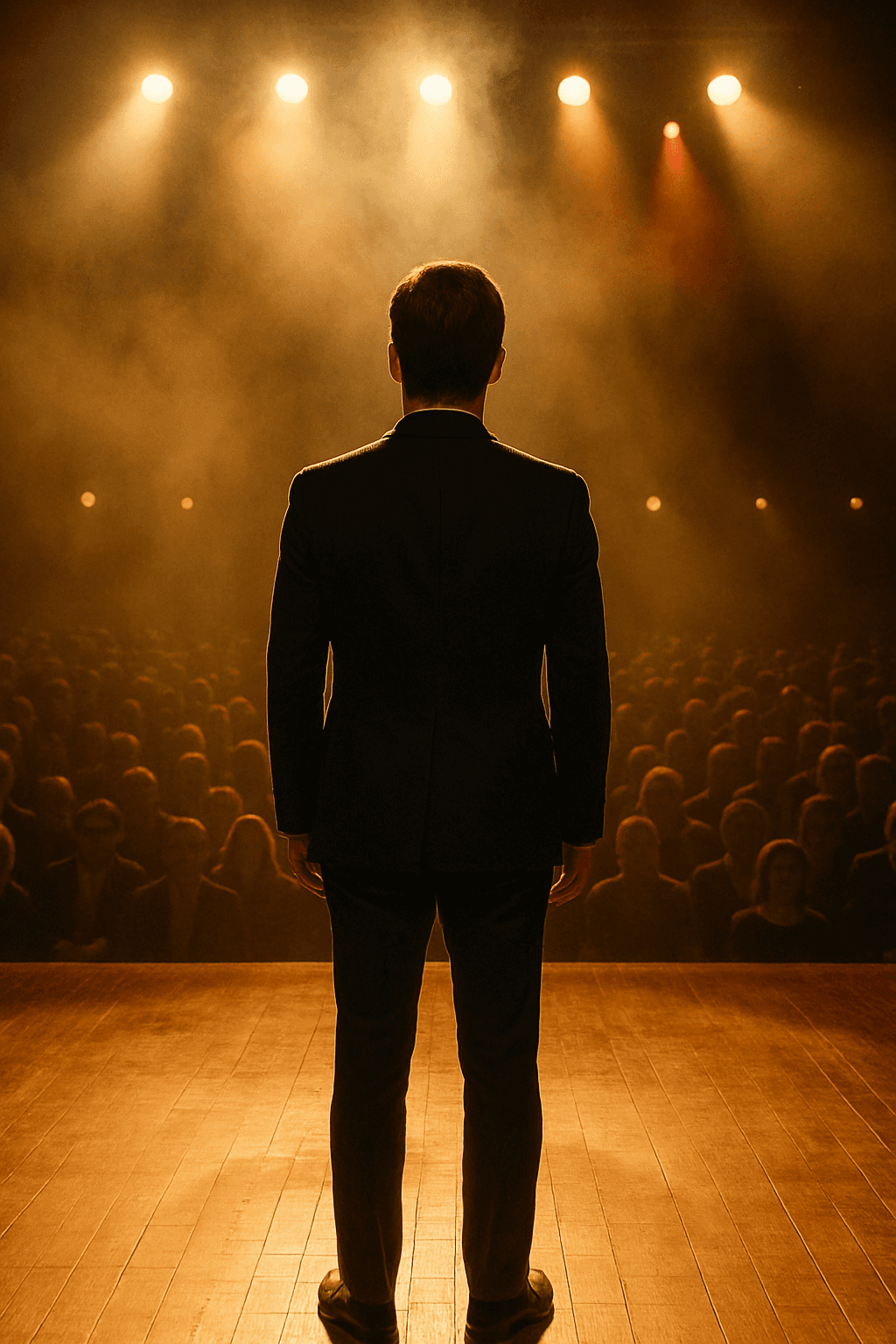 Actor Tristan representing Inner Scene